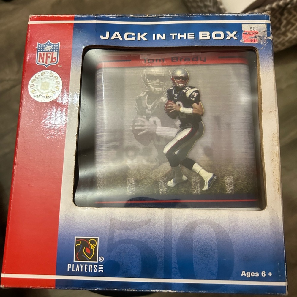 Tom Brady Limited Edition Jox in Box